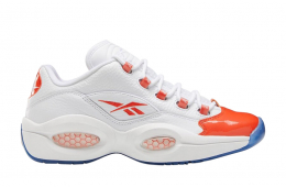 Reebok Question Low Patent Vivid Orange