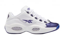Reebok Question Low Purple Toe