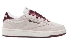Reebok Womens Club C 85 WMNS Luxe Grey / Black Cherry