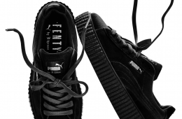Rihanna x Puma Creeper Velvet Black