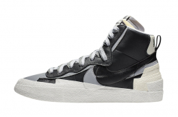 Sacai x Nike Blazer Mid Black Wolf Grey