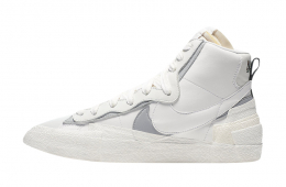 Sacai x Nike Blazer Mid White Wolf Grey - Oct 2019 - BV0072-100 -  KicksOnFire.com