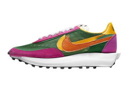 sacai x Nike LDWaffle Pine Green