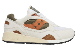 Saucony Shadow 6000 White / Rust / Orange