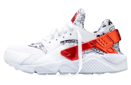 Shoe Palace x Nike Air Huarache White University Red