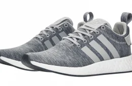 Sneakernstuff x adidas NMD R2 Melange Medium Grey