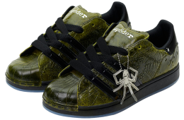 Sp5der x Adidas Superstar Olive