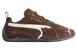 Speedcat Suede Balenciaga Brown / White