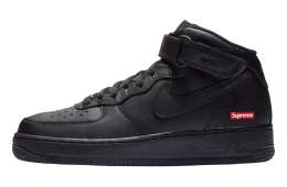 Supreme x Nike Air Force 1 Mid Black