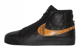 Supreme x Nike SB Blazer Mid Quilted Black