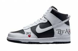 thumb iphone supreme x nike sb dunk high by any means black white