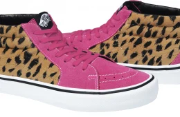 Supreme x Vans Sk8-Mid Pro Magenta