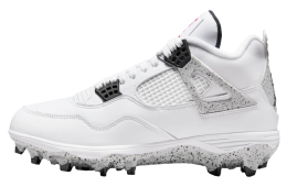 The Air Jordan 4 White / Tech Grey