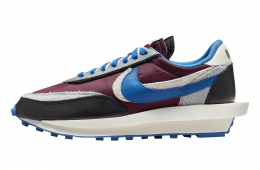 Undercover x Sacai x Nike LDWaffle Night Maroon