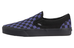Vans Classic Slip-On Checkerboard Checkerboard Black / Twilight Haze Blue