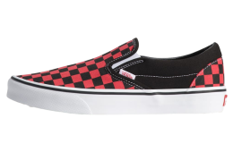 Vans Classic Slip-On Checkerboard Checkerboard Crimson Haze Red