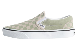 Vans Classic Slip-On Checkerboard Checkerboard Soft Sage Green