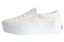 Vans Classic Slip-On Platform Marshmallow White