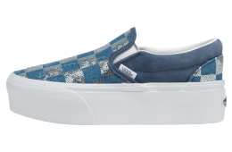 Vans Classic Slip-On Stackform WMNS Glimmer Check Vintage Indigo