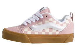 Vans Knu Skool Gum Checkerboard Misty Mauve Pink
