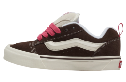 vans gum Knu Skool WMNS Retro Color Brown / True White