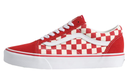 Vans Old Skool Checkerboard Checkerboard Racing Red / White
