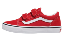 Vans Old Skool V Racing Red / True White