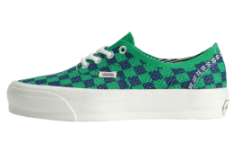 Vans Premium Authentic Checkerboard Checkerboard Green / Navy Blue