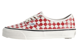 Vans Premium Authentic Checkerboard Checkerboard Red / Marshmallow White