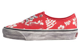 Vans Premium Authentic Red Print