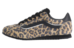 Vans Super Lowpro Leopard Orange / Black