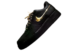 Victor Solomon x Nike Air Force 1 Low Black / Metallic Gold