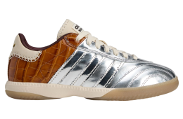 Wales Bonner x Adidas Samba OG Silver Metallic / Easy Yellow