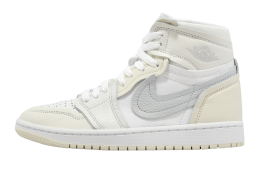 Wmns muzhskie krossovki nike air jordan legacy 312 belyj chernyj zelenyj MM High White / Pure Platinum