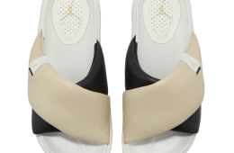 Wmns Jordan Sophia Slide Shadow Brown / Team Gold